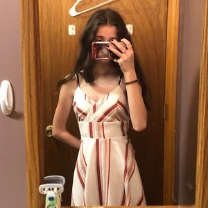 Mi Ami Striped Sundress